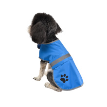 Blue Yellow Sustainable Reflective Strip Waterproof Wholesale Summer Pet Clothes Luxury